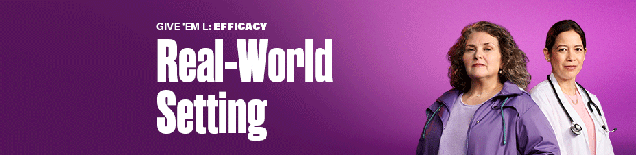 GIVE 'EM L: EFFICACY Real-World Setting