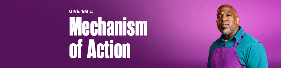 GIVE 'EM L: Mechanism of Action.