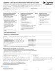 LEQVIO alternate site of care clinical documentation referral checklist thumbnail