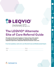 LEQVIO alternate site of care referral guide thumbnail