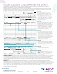 LEQVIO annotated CMS 1450 (UB-04) form thumbnail