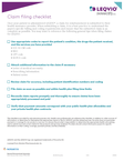 LEQVIO claim filing checklist thumbnail