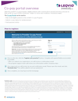 LEQVIO co-pay portal overview
