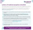 LEQVIO letter of medical exception checklist thumbnail
