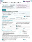 LEQVIO patient provider co-pay claim form thumbnail