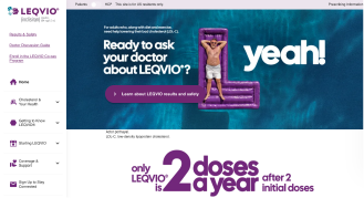 LEQVIO patient website